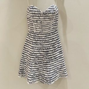 PARKER Strapless dress S